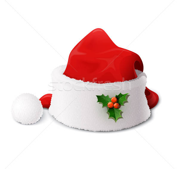 Santa Claus hat Stock photo © Aleksangel