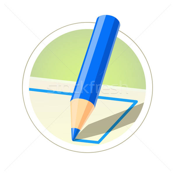 Colour pencil for drawing Stock photo © Aleksangel