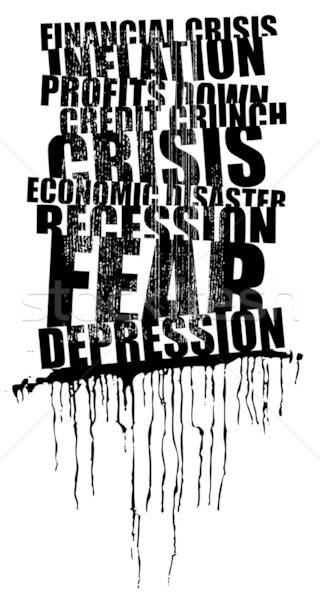 world wide crisis headline Stock photo © alekup