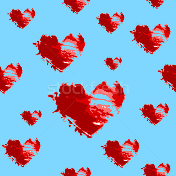 Cuori carta amore felice abstract Foto d'archivio © alekup