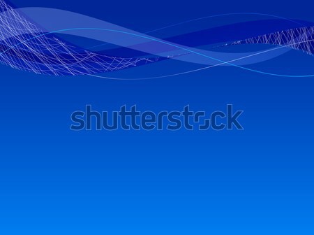 Presentación azul olas negocios ordenador textura Foto stock © alekup