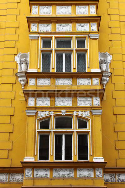 Renaissance windows in Prague Stock photo © alessandro0770