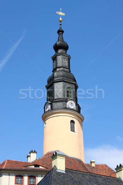 Belfry of Weesenstein Castle Stock photo © alessandro0770