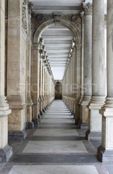 Colonnade in Karlovy Vary Stock photo © alessandro0770