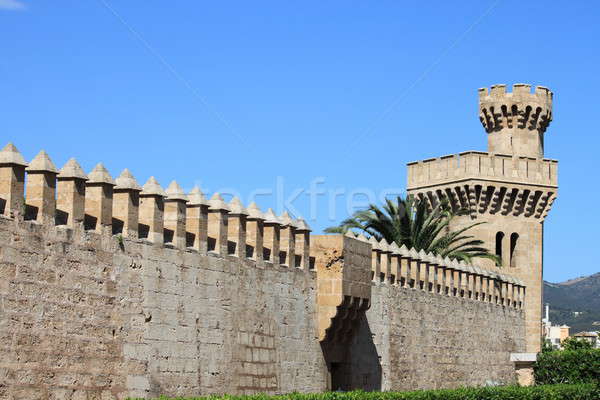 Almudaina Palace in Palma de Mallorca Stock photo © alessandro0770
