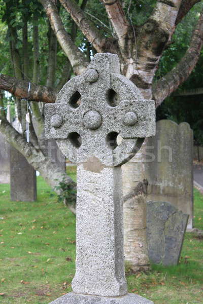 Stock photo: Celtic cross