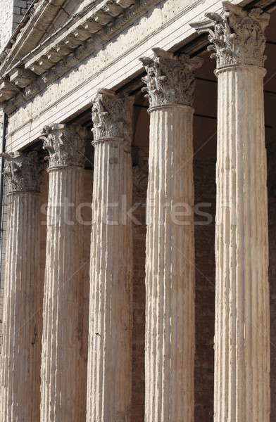 Temple église urbaine architecture blanche marbre Photo stock © alessandro0770
