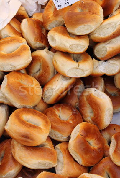 Fresh bagels Stock photo © alessandro0770