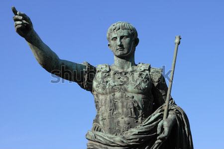Stockfoto: Romeinse · keizer · symbool · macht · reizen · kroon