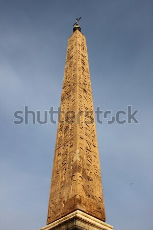 Egyptian obelisk in Popolo Square, Rome Stock photo © alessandro0770