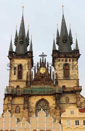 Church of Our Lady in front of Tyn Stock photo © alessandro0770