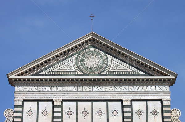 Santa Maria Novella church in Florence Stock photo © alessandro0770