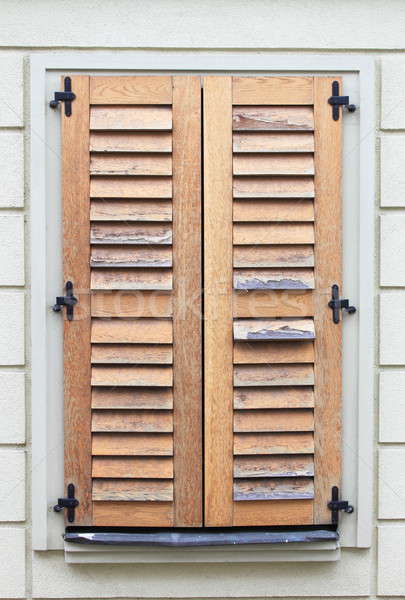 Italian style shutters Stock photo © alessandro0770