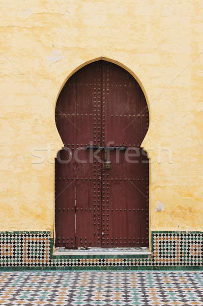 Arabic door Stock photo © alessandro0770