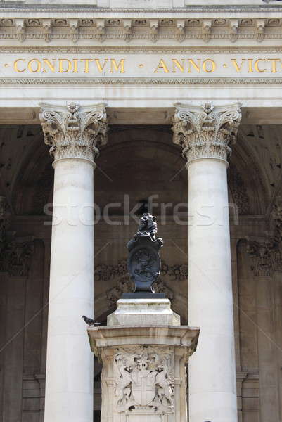 Zdjęcia stock: Wojny · banku · Anglii · Londyn · posąg