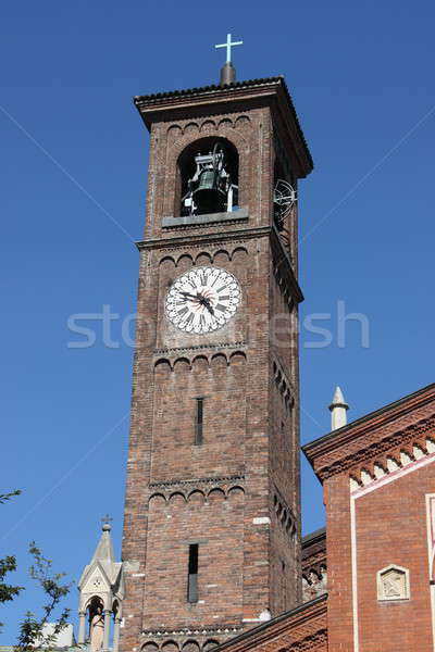 Belfry of Saint Eufemia church, Milan Stock photo © alessandro0770