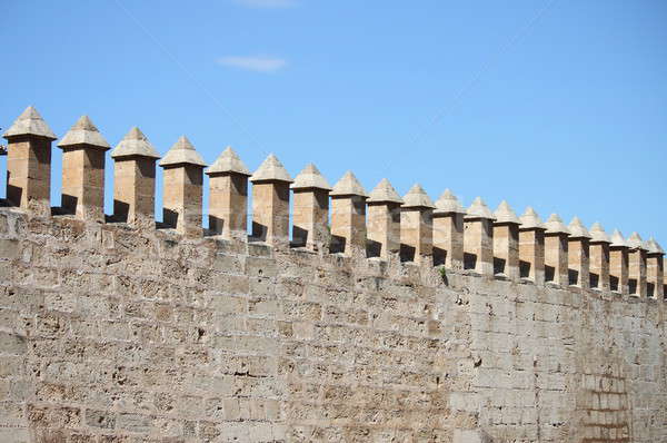 Castle battlements Stock photo © alessandro0770