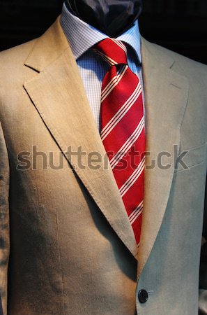 élégante hommes costume mannequin affaires homme Photo stock © alessandro0770