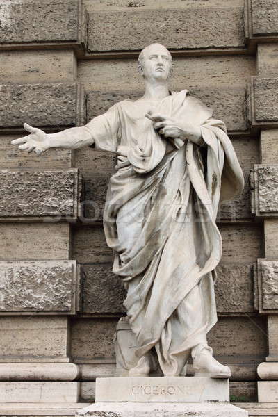 Statue of Cicero Stock photo © alessandro0770