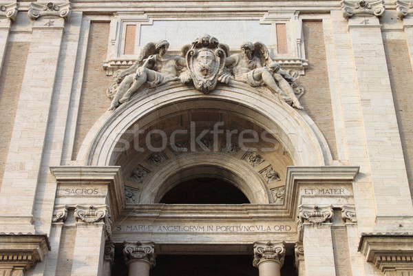 St. Mary of Angels Basilica in Assisi Stock photo © alessandro0770