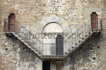 Old stone stairway Stock photo © alessandro0770
