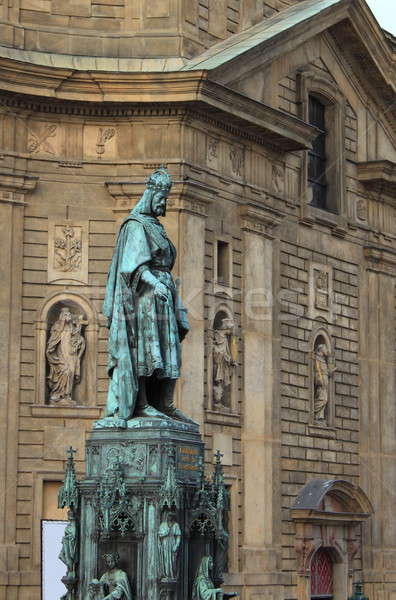 Stock photo: Statue of King Charles IV
