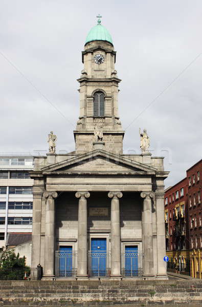 święty kościoła Dublin Irlandia kamień rzeki Zdjęcia stock © alessandro0770