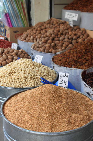 Stock photo: Dried fruits and legumes