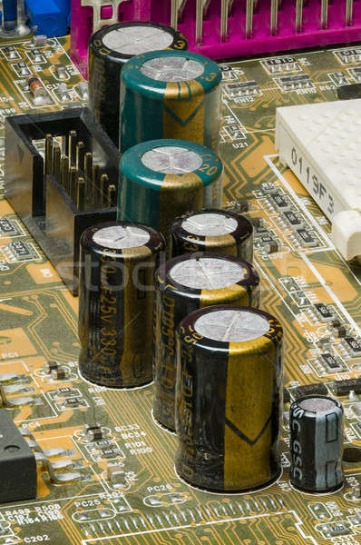  Electronic board for computers Stock photo © AlessandroZocc