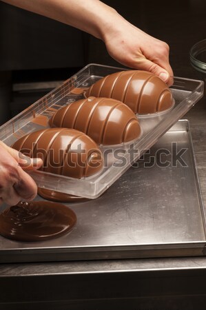 Stockfoto: Voorbereiding · traditioneel · Pasen · ingrediënten · Italiaans · melk