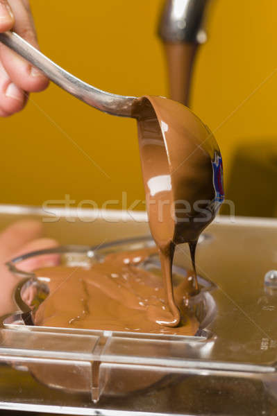 Ingredienti preparazione mista cioccolato bar Foto d'archivio © AlessandroZocc