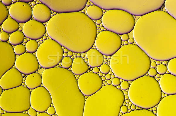 Művészi színes olaj szappanbuborékok víz absztrakt Stock fotó © AlessandroZocc