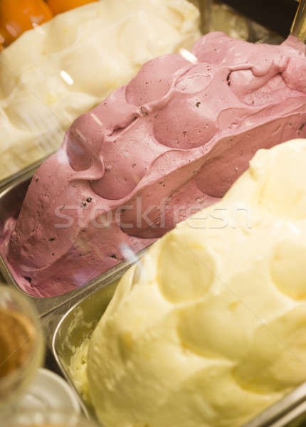 Ice cream display  Stock photo © AlessandroZocc