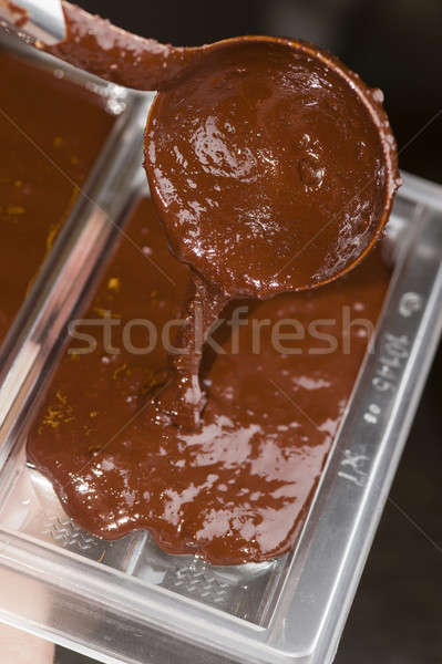 Ingredients for preparation of artisanal chocolate bar  Stock photo © AlessandroZocc