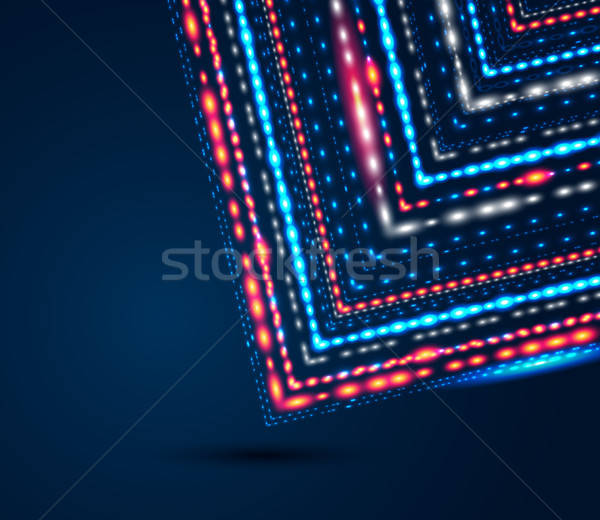 藍色 優雅 模板 業務 介紹 幾何 商業照片 © alevtina