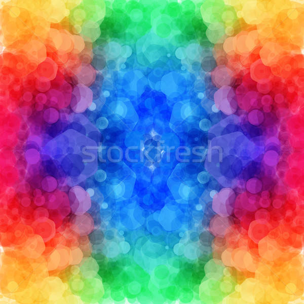 Bright hexagonal pattern for Your design. Vector illustration.  Stock photo © alevtina