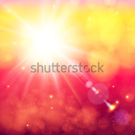 [[stock_photo]]: Lumineuses · brillant · soleil · soft · bokeh