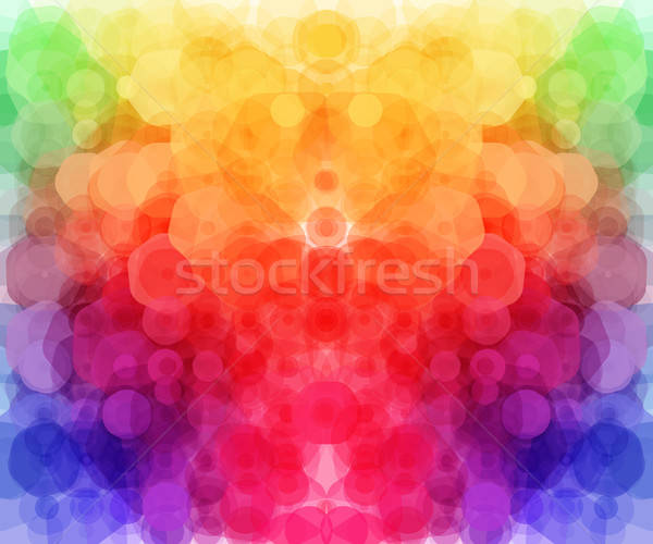 Bright hexagonal pattern for Your design. Vector illustration.  Stock photo © alevtina