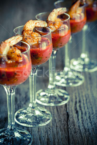 Prawn cocktails Stock photo © Alex9500
