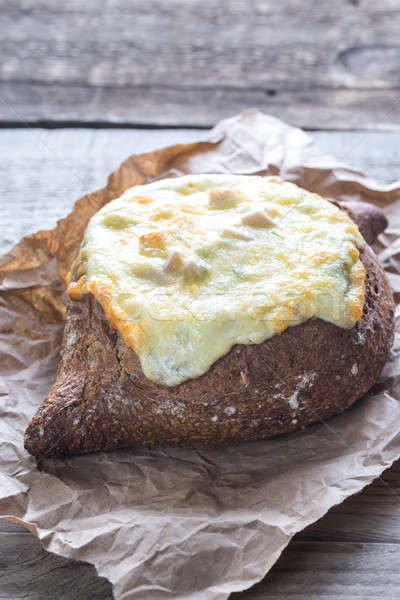 Cheesy stuffed bread Stock photo © Alex9500