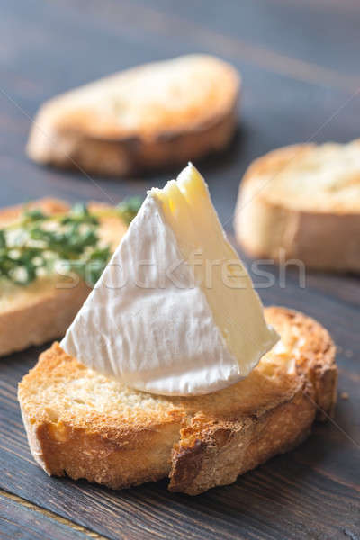 Toast camembert formaggio gruppo colazione Foto d'archivio © Alex9500