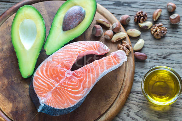 Food with Omega-3 fats Stock photo © Alex9500