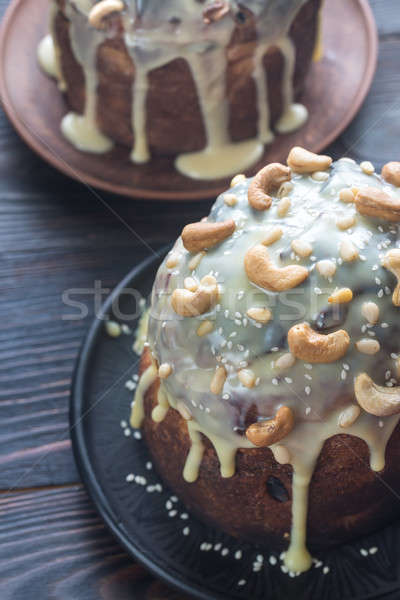 Homemade panettone Stock photo © Alex9500