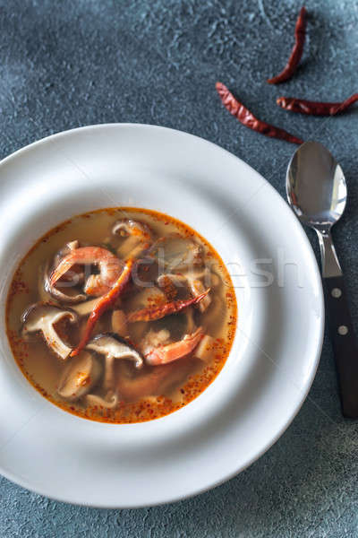 Thai yum zuppa alimentare erba Foto d'archivio © Alex9500