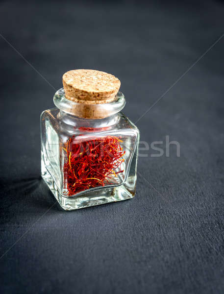 Saffron in the vial Stock photo © Alex9500