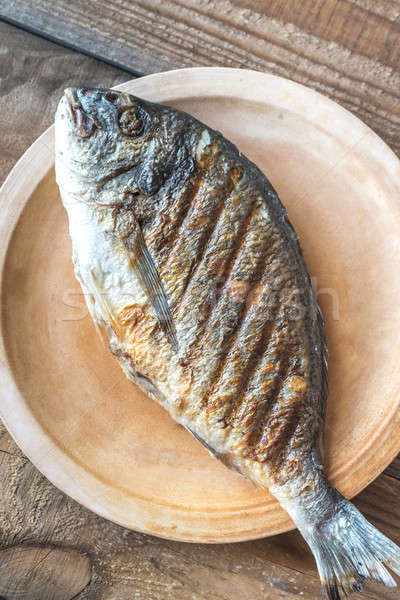 Stock photo: Grilled gilt-head bream
