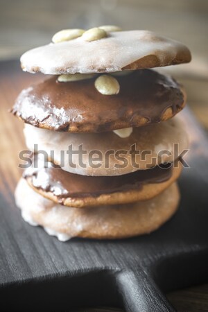 Piernik cookie żywności ciasto grupy Zdjęcia stock © Alex9500