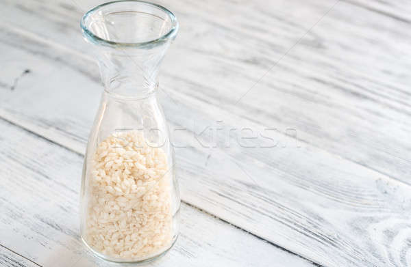 Ryżu butelki żywności asian biały gotowania Zdjęcia stock © Alex9500