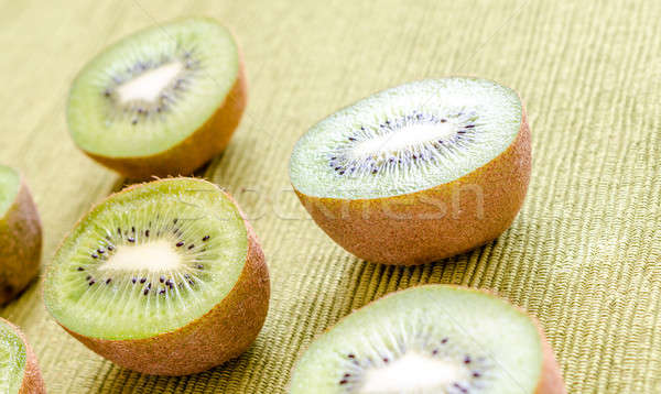 Cross section kiwifruits Stock photo © Alex9500