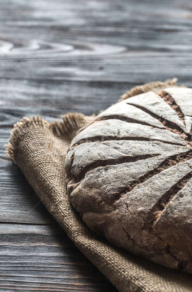 Rye bread with nuts and seeds: top view Stock photo © Alex9500